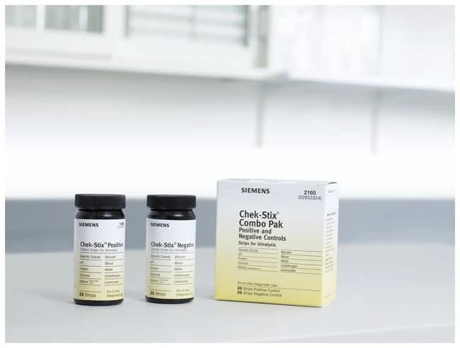 Chek-Stix Combo Pak Positive and Negative Control Strips — product view 1